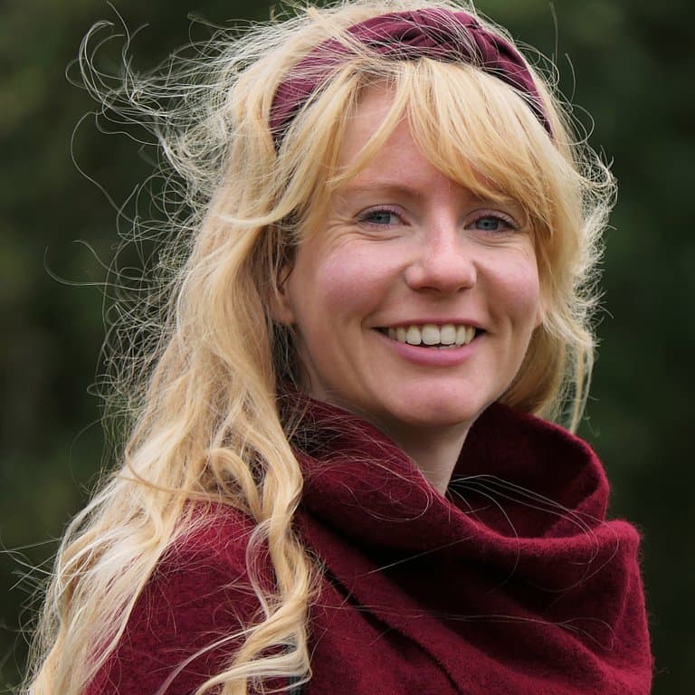 Portret van Rebecca.